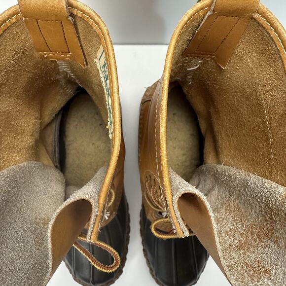 LL Bean Main Hunting Shoe 10”,Women 8 Duck Boot Excellent ! - Picture 7 of 16